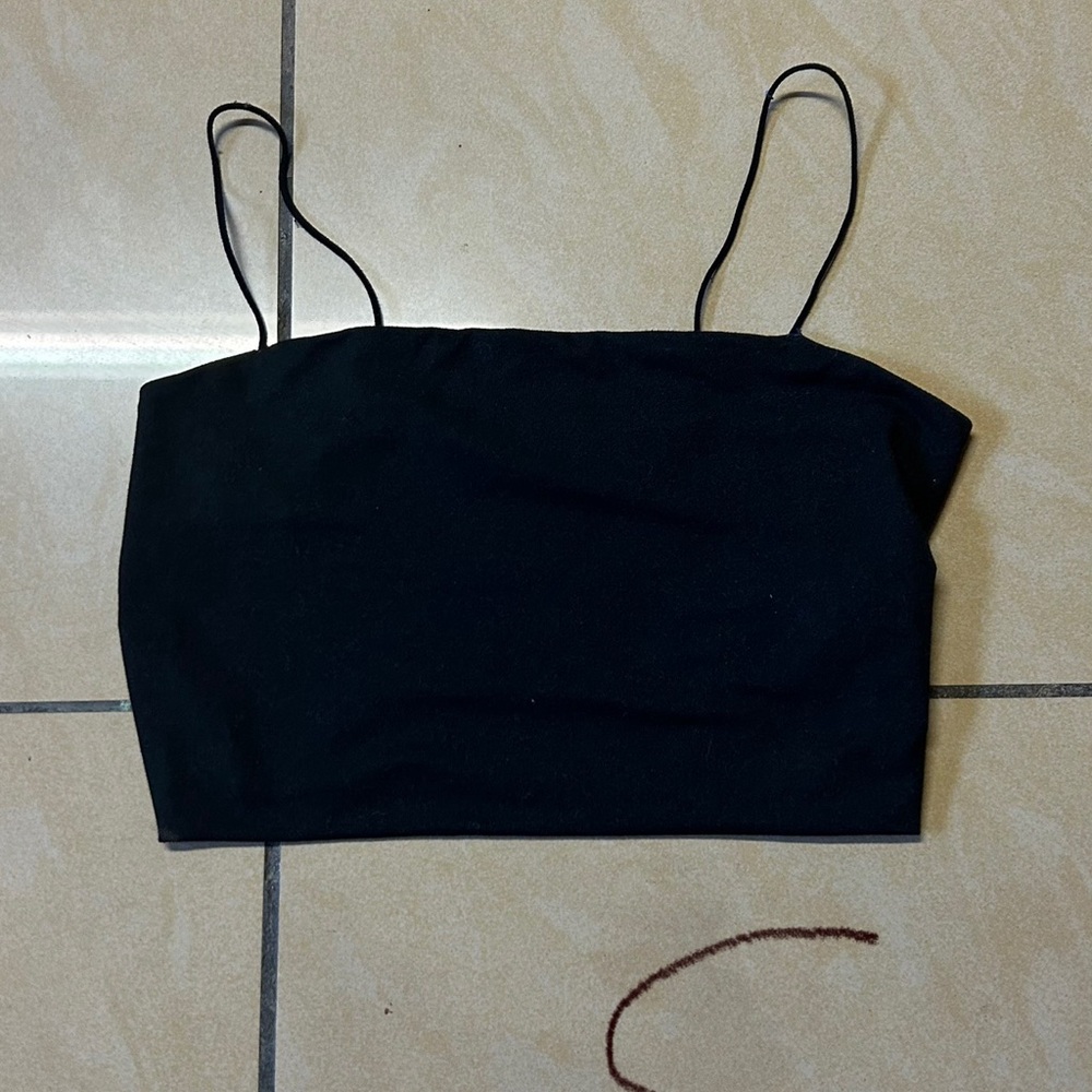 Black tube top